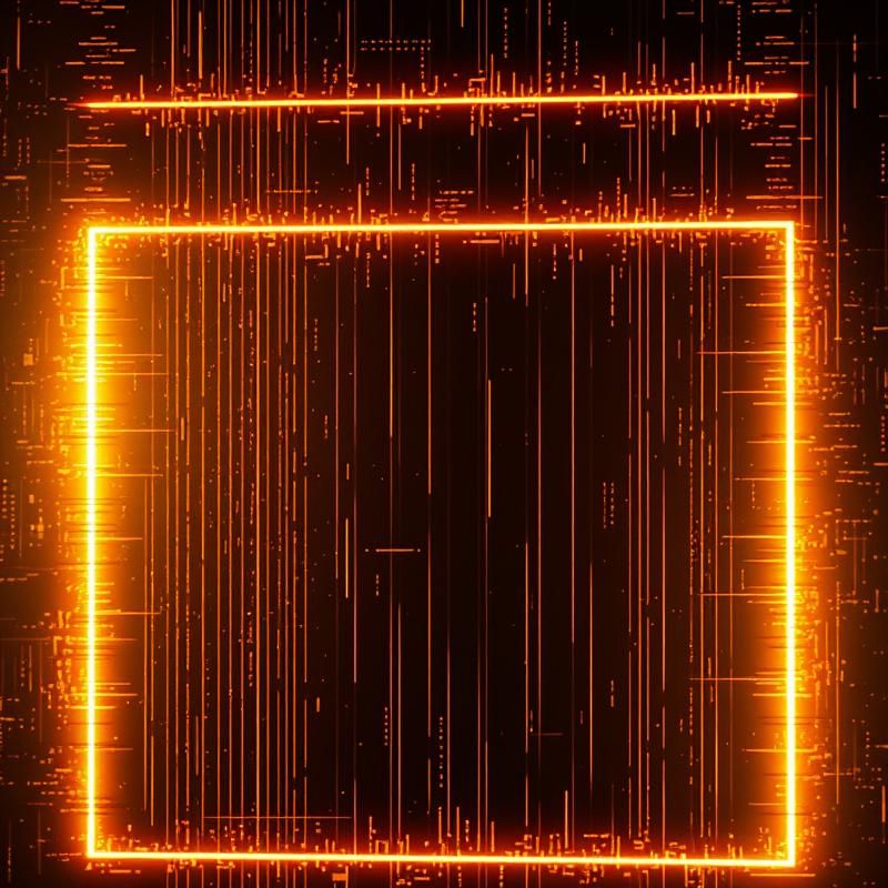 glitch art style AI art