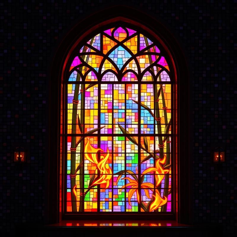 mosaic style AI art