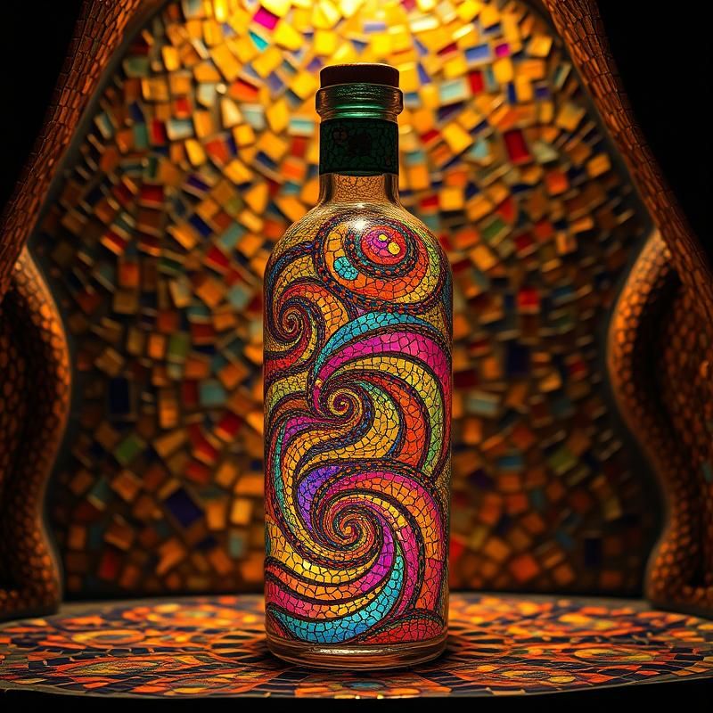 mosaic style AI art