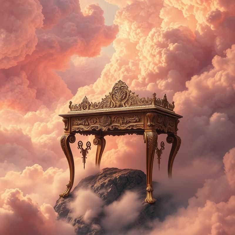 maximalist style AI art