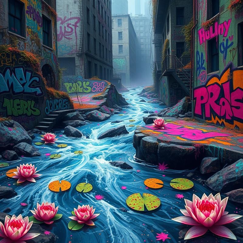street art style AI art