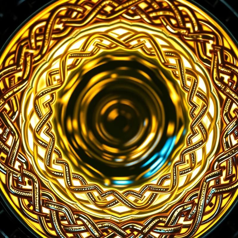 celtic style AI art