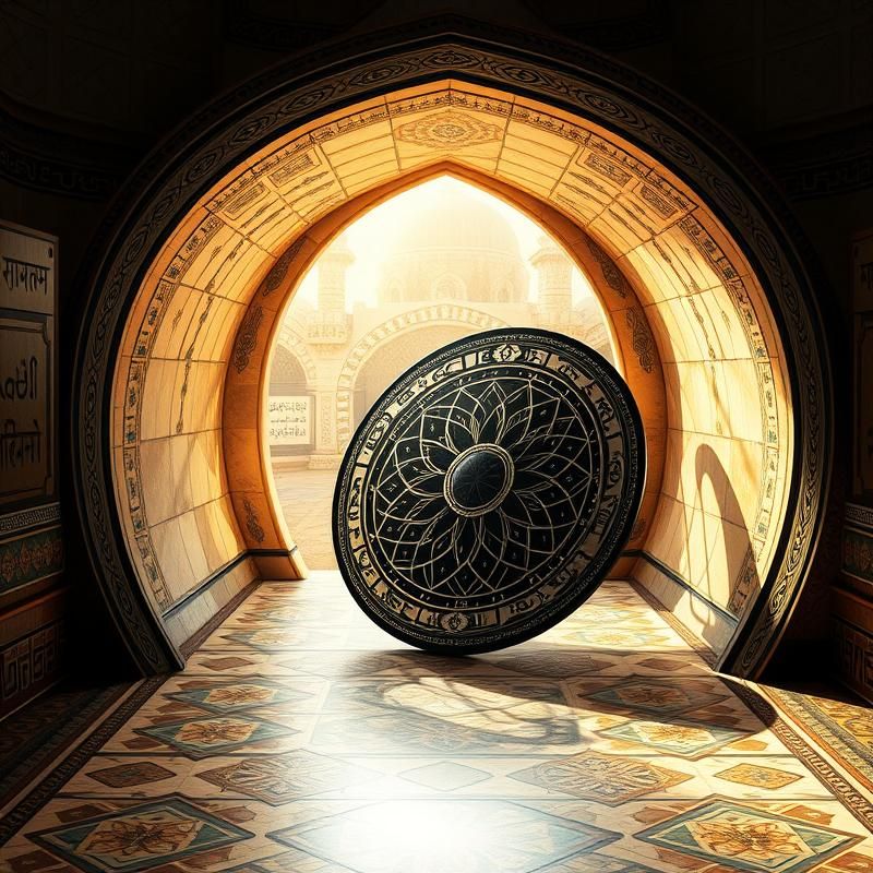 islamic art style AI art