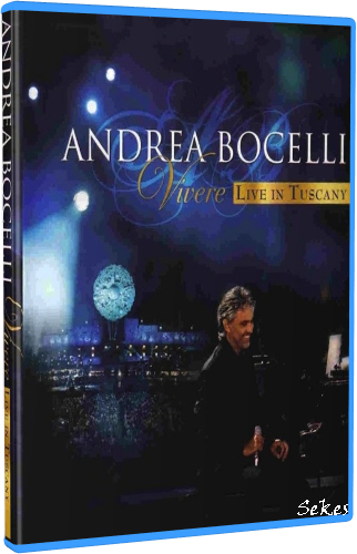 Andrea Bocelli - Vivere Live In Tuscany (2008, Blu-ray)
