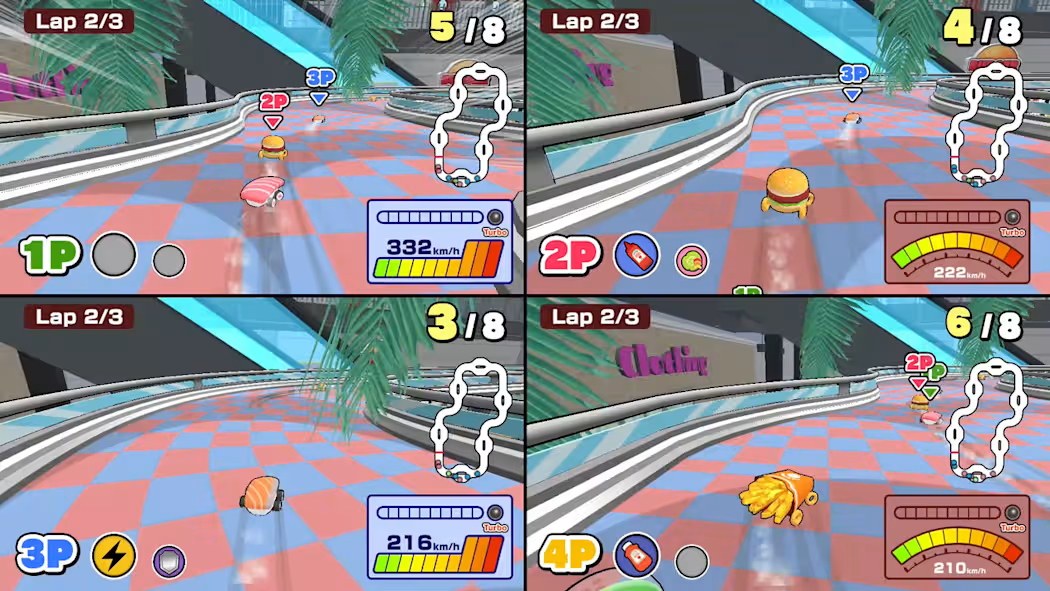SUSHI vs BURGER Race Screenshot 2