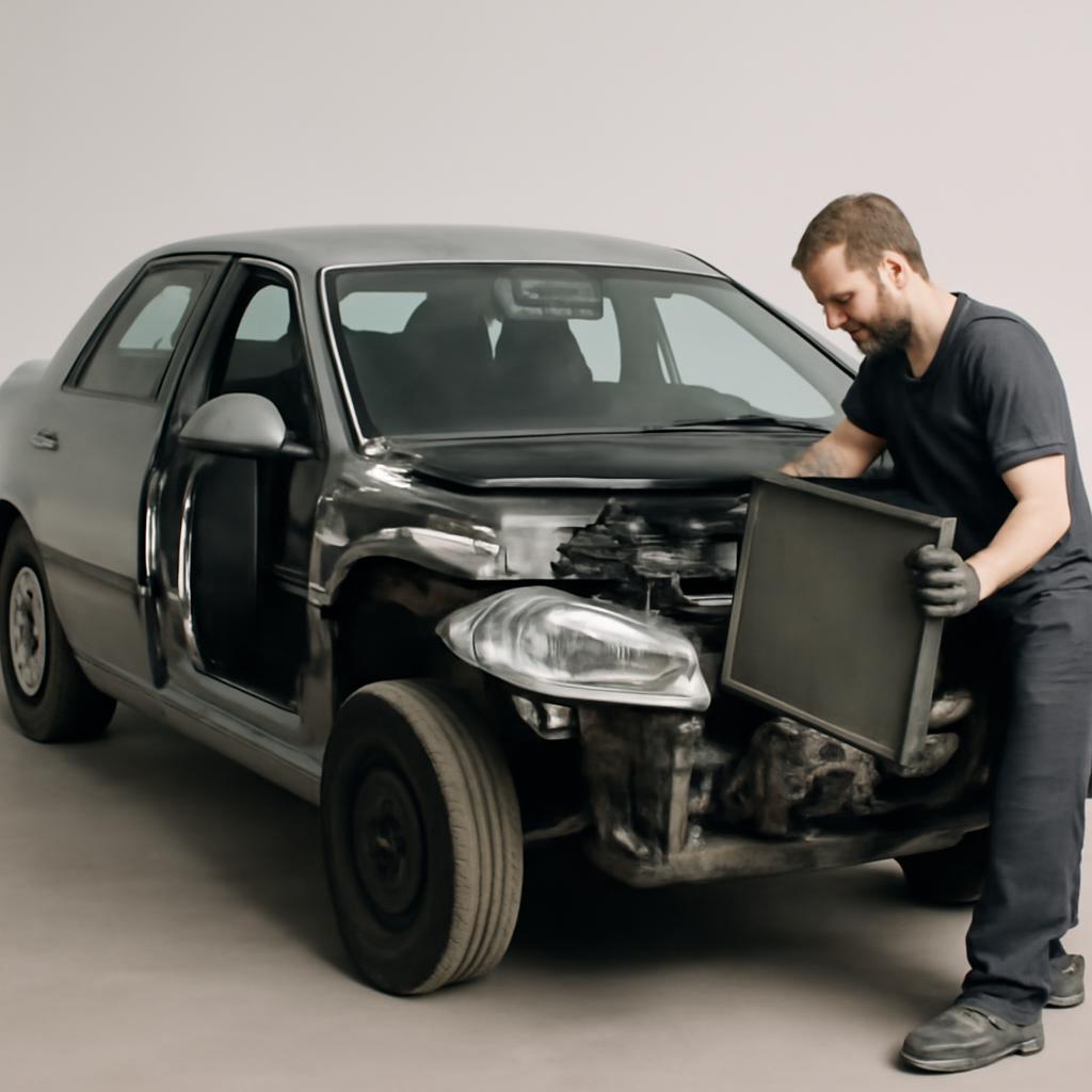 Автомобиль на авторазборке: демонтаж и оценка узлов