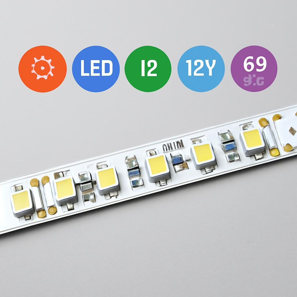 Маркировка характеристик на светодиодной ленте