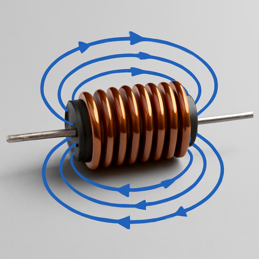 Принцип работы дросселя: катушка индуктивности с магнитным полем