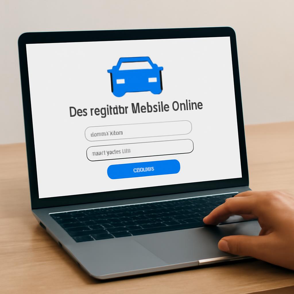 Процесс подачи заявления на снятие автомобиля с учета через интернет