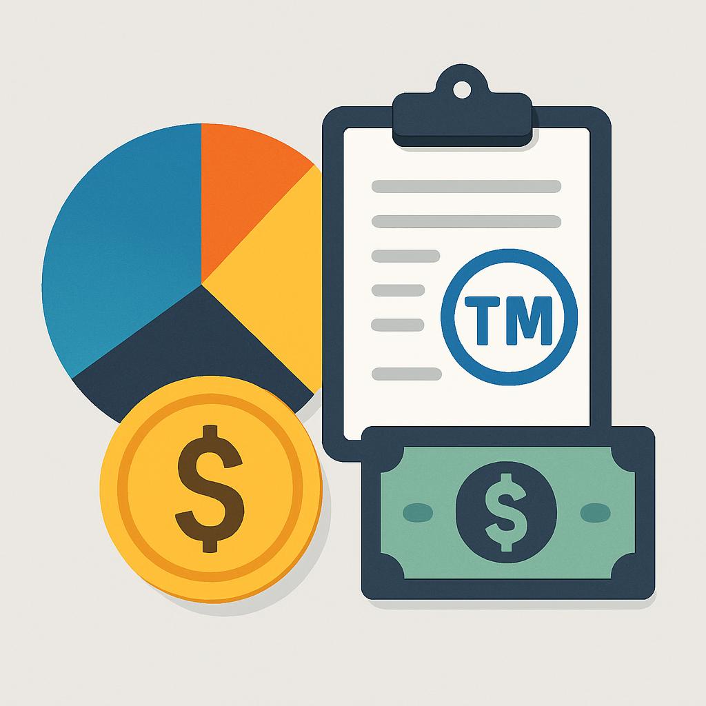 Распределение расходов на регистрацию товарного знака