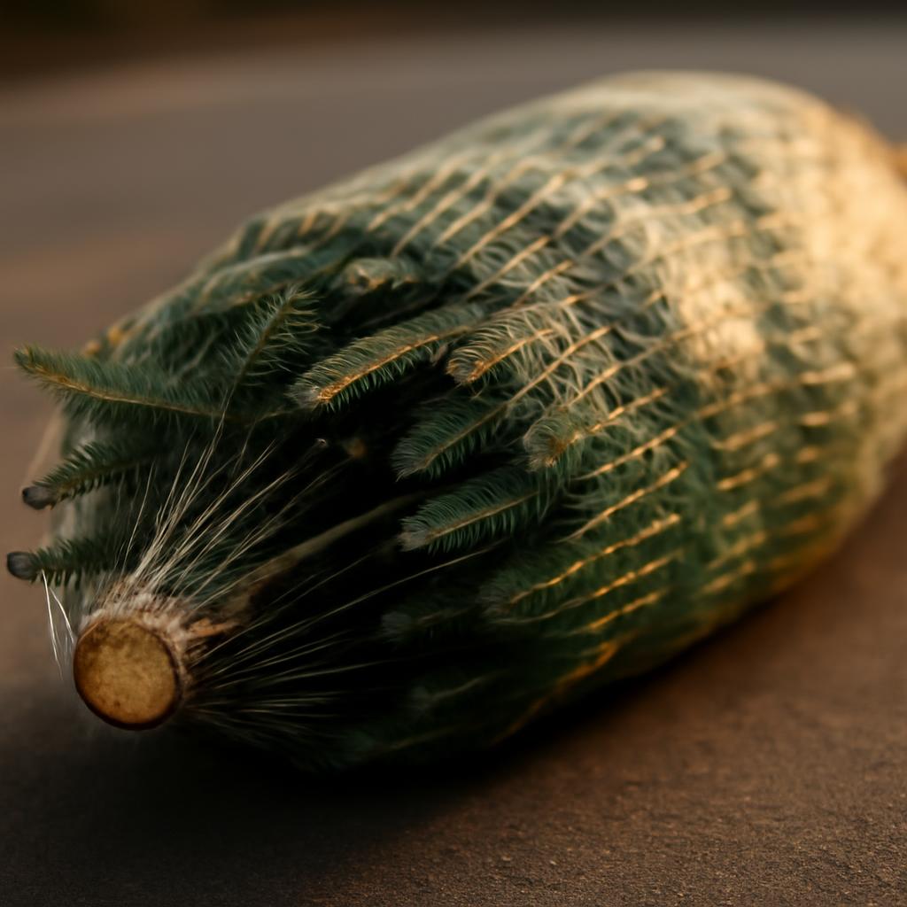 Транспортировка живой елки в защитной сетке