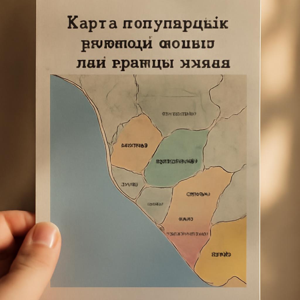 Карта популярных районов Сочи для аренды жилья