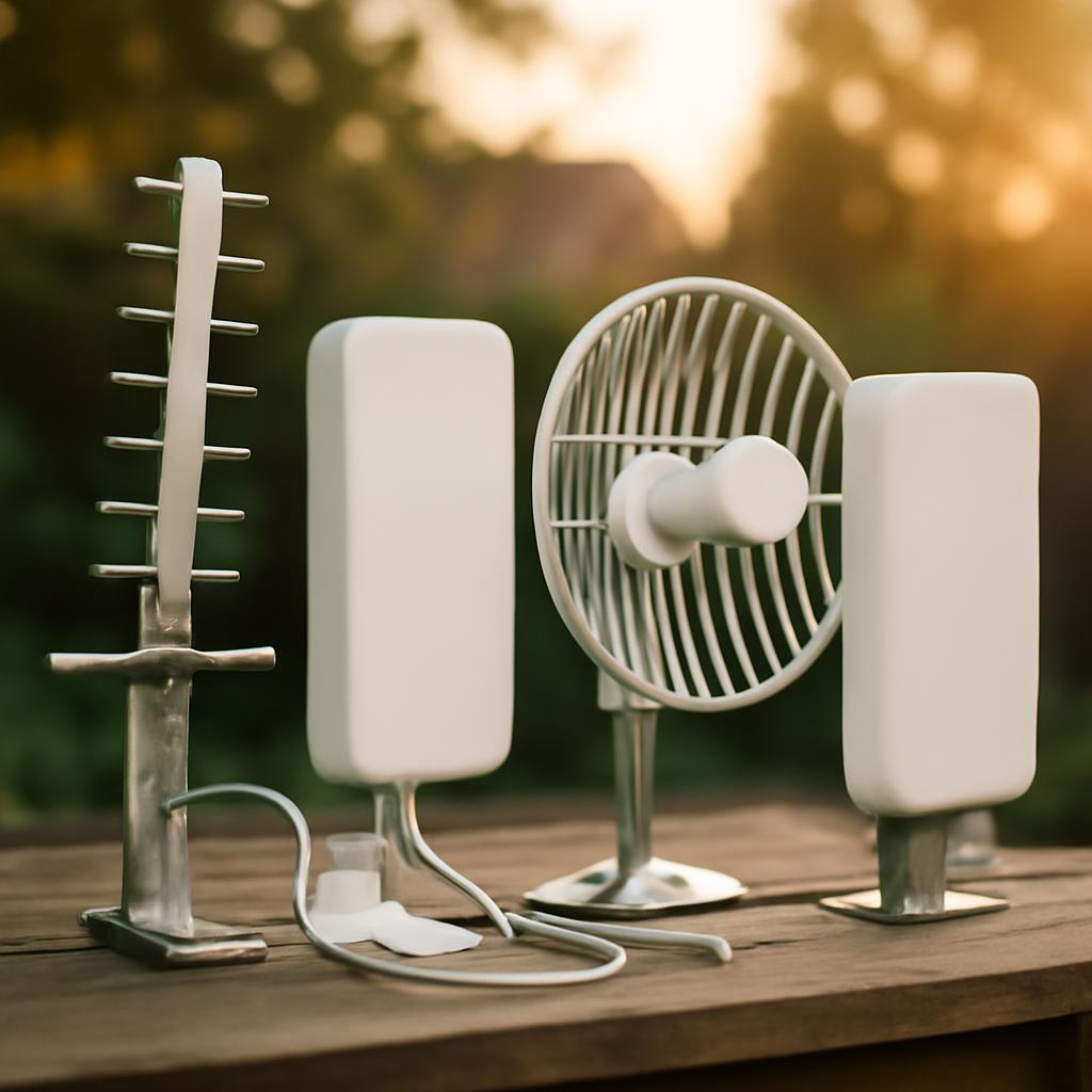 Типы внешних антенн для усиления дачного интернета