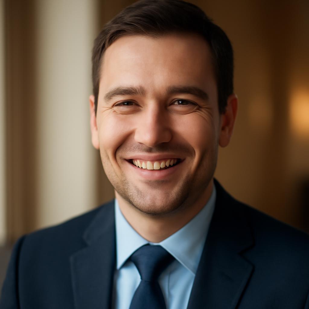 Дмитрий Козлов — портрет автора статьи в деловом стиле с улыбкой