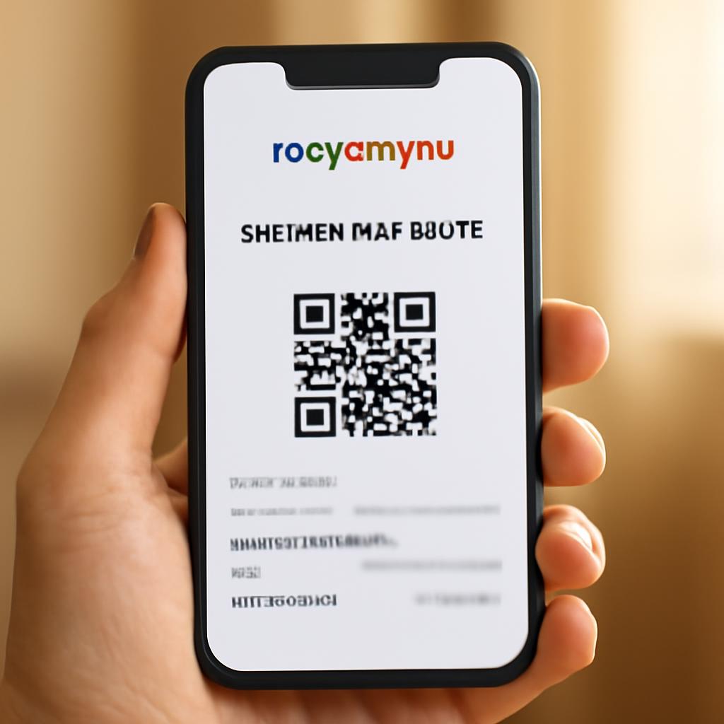 Экран смартфона с электронным СТС в приложении Госуслуги