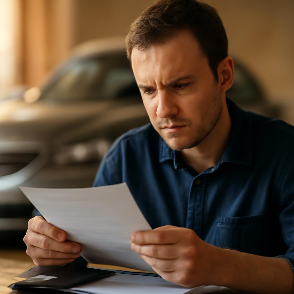 Владелец автомобиля собирает документы для оспаривания оценки