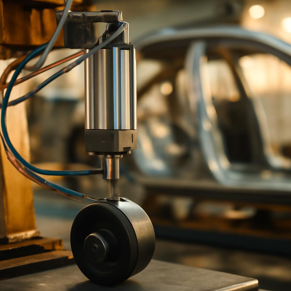 Применение воздушных цилиндров на производственной линии в автомобилестроении