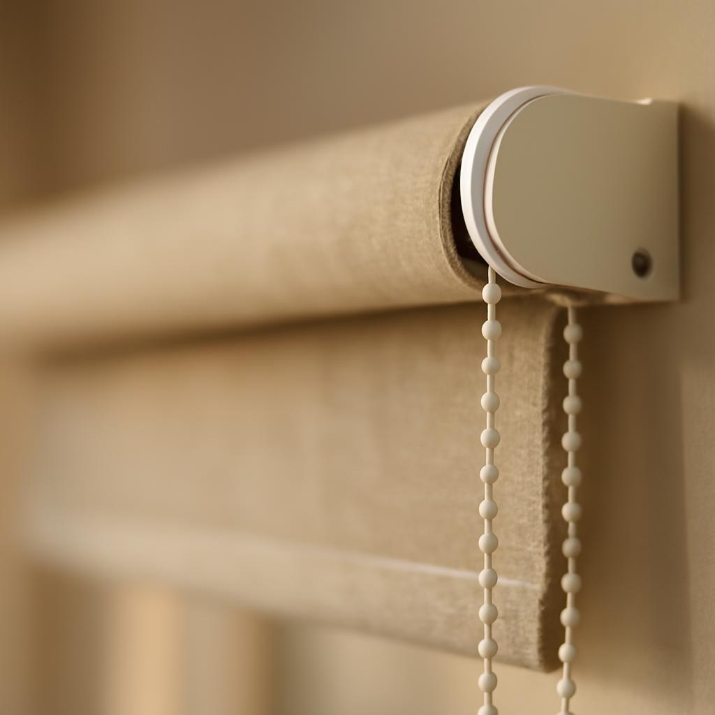 Конструкция рулонных штор с механизмом намотки