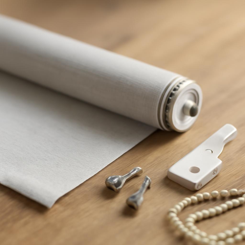 Компоненты рулонной шторы