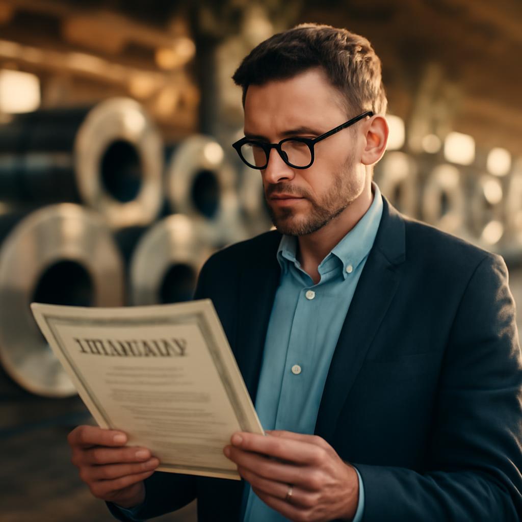 Экспертный анализ проверяет сертификаты на металлобазе