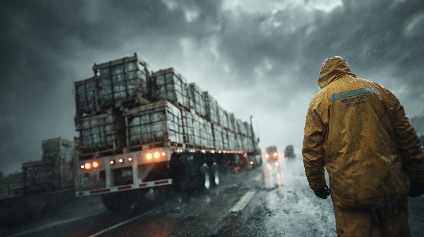 Автотранспортная поставка клапанов с задержкой из-за погоды