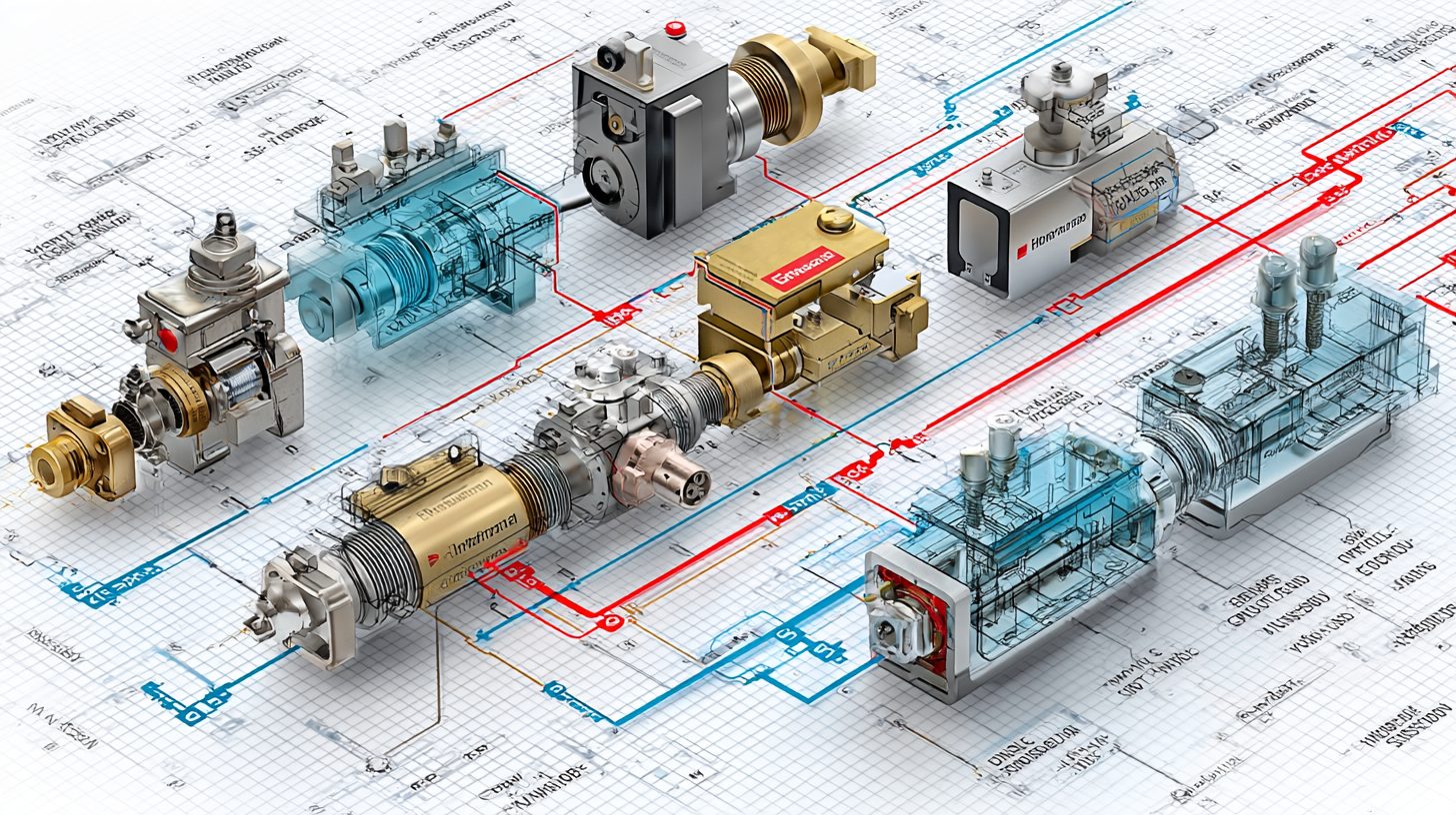 Типы электромагнитных клапанов в схематическом изображении
