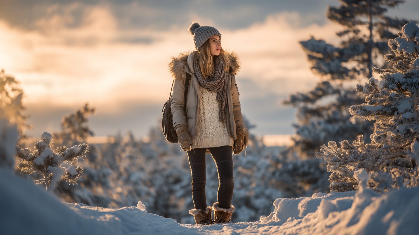 Многослойный зимний образ для экскурсии