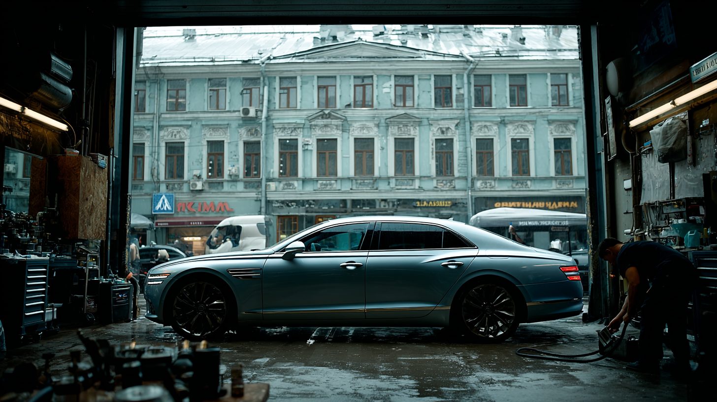 Подготовка автомобиля с пробегом к продаже в Санкт-Петербурге