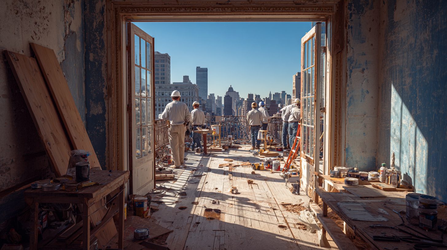 Подготовка балкона к внутренней отделке