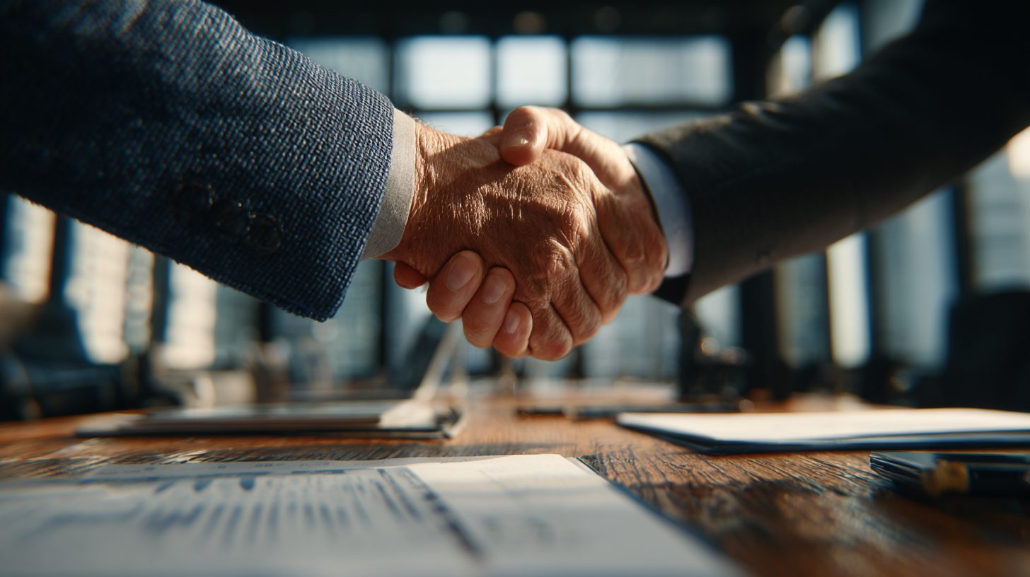 Подписание контракта на поставку из Китая