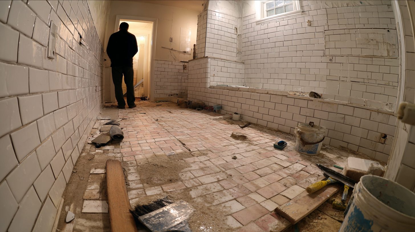 Кейс ремонта ванной: недостаток плитки и проблемы с гидроизоляцией