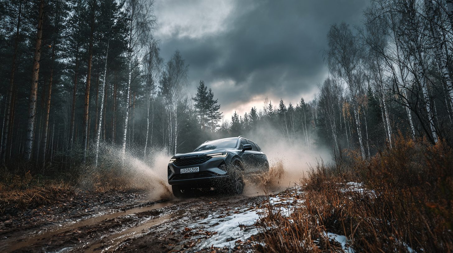 Кроссовер Haval Jolion на бездорожье в российских условиях