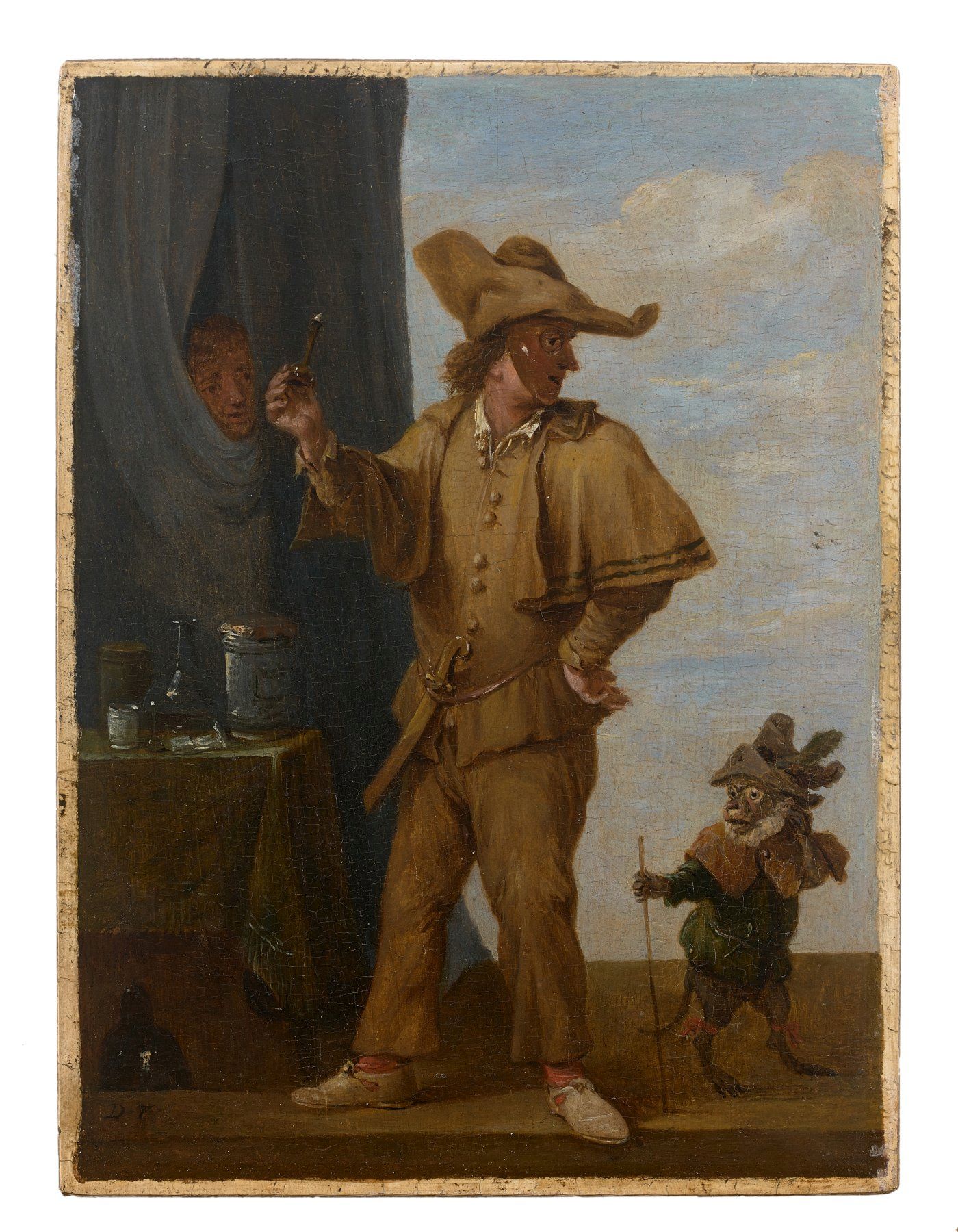31David Teniers Bruxelles, 1610 - 1690-L'apothicaire m?decin de village.jpg