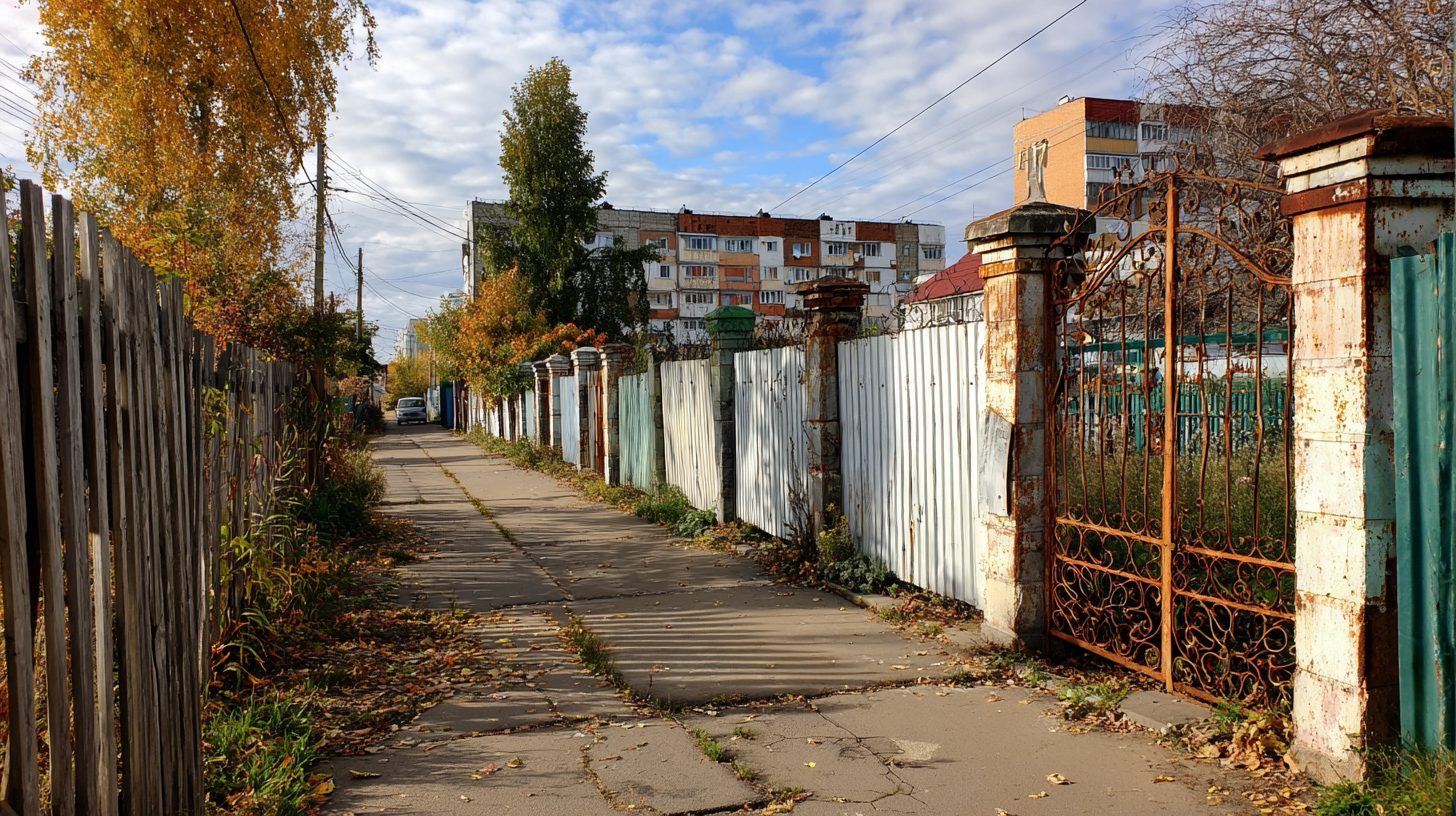 Сравнение заборов из разных материалов в Самаре