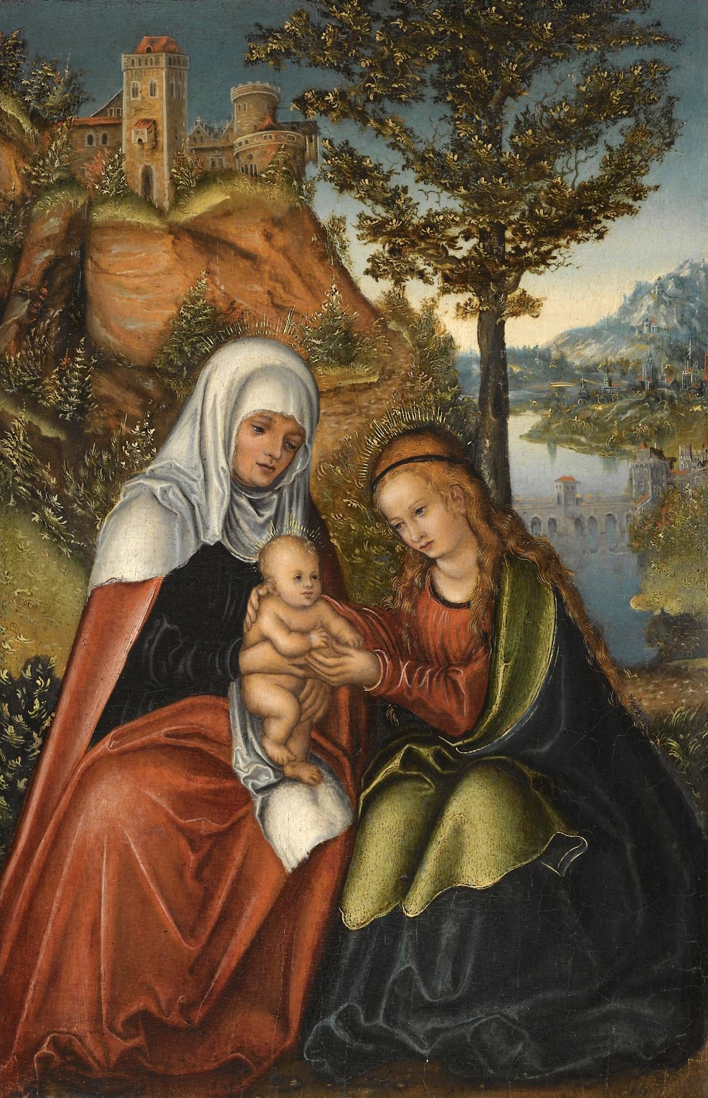 14Мадонна с Младенцем и святой Анной в пейзаже (The Madonna and Child with Saint Anne in a Landscape)_40 х 27_д.,м._Частное собрание.jpg