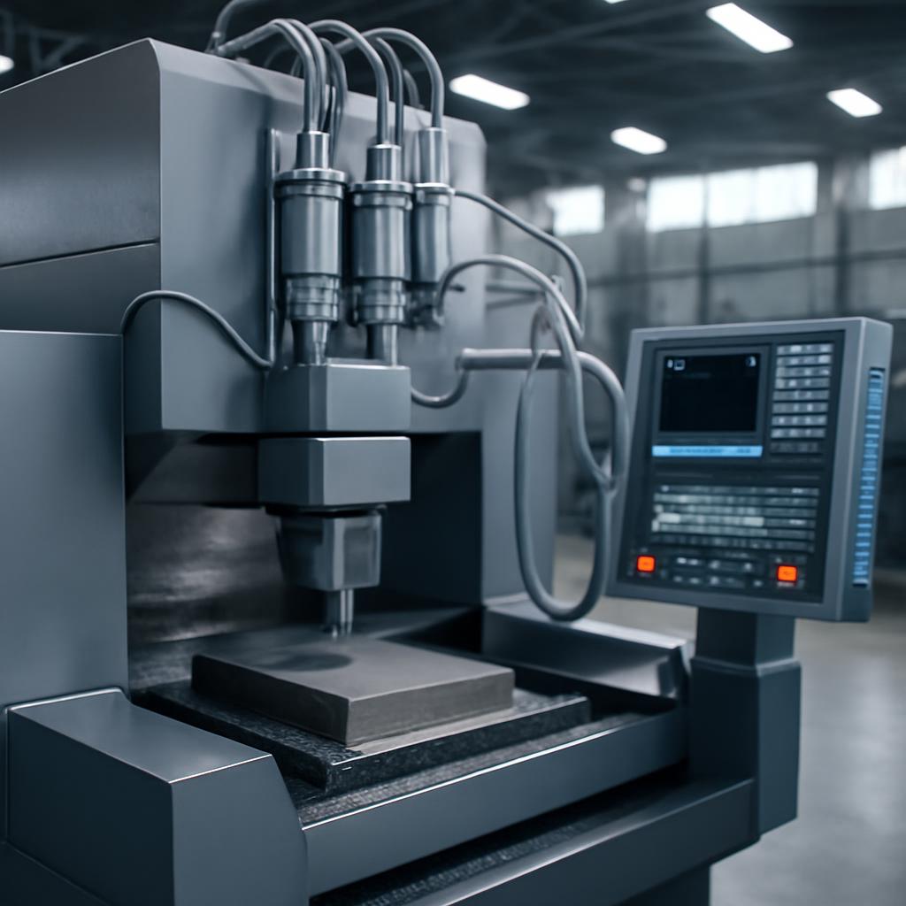 ЧПУ-станок на Новосибирском заводе после гибридной модернизации пневмосистемы