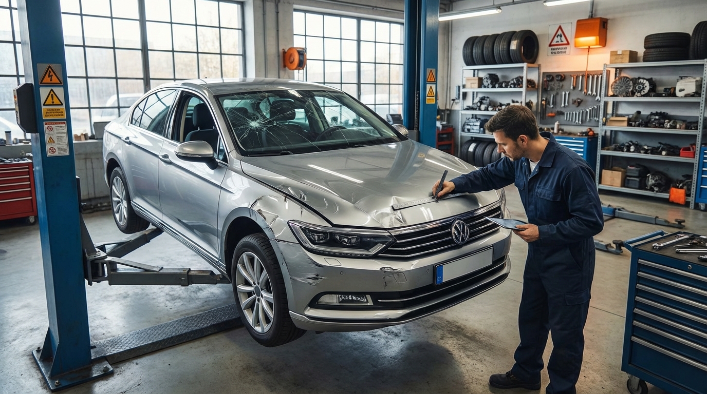 График факторов, влияющих на стоимость битого автомобиля