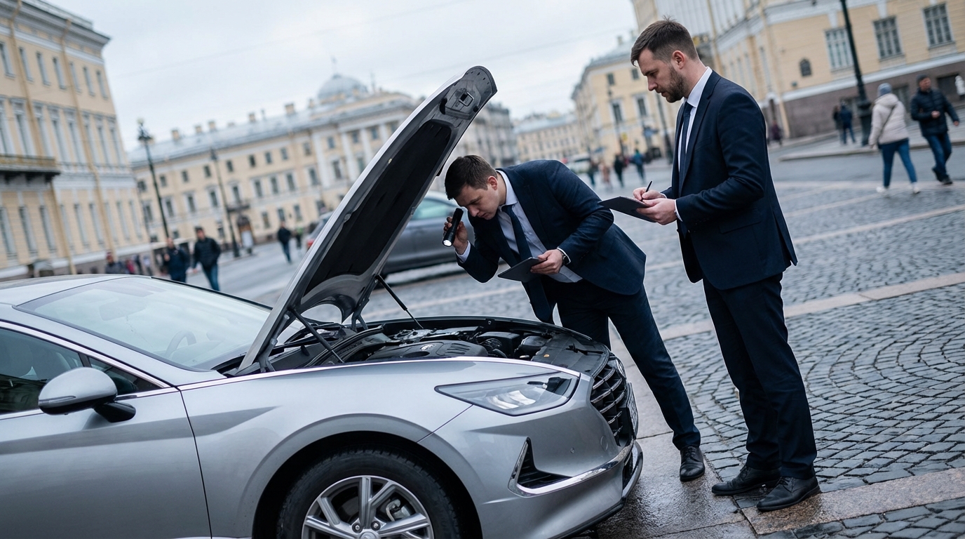Оценка корейского автомобиля в Санкт-Петербурге специалистами выкупа