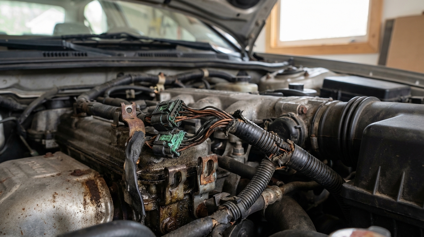 Примеры дефектов штатной проводки в автомобиле