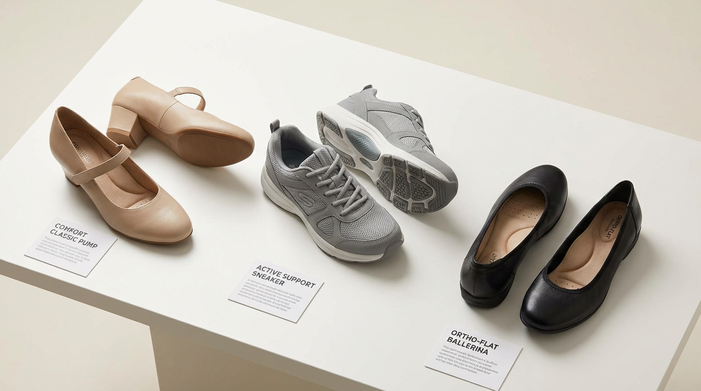 Обзор популярных моделей ортопедической обуви для женщин