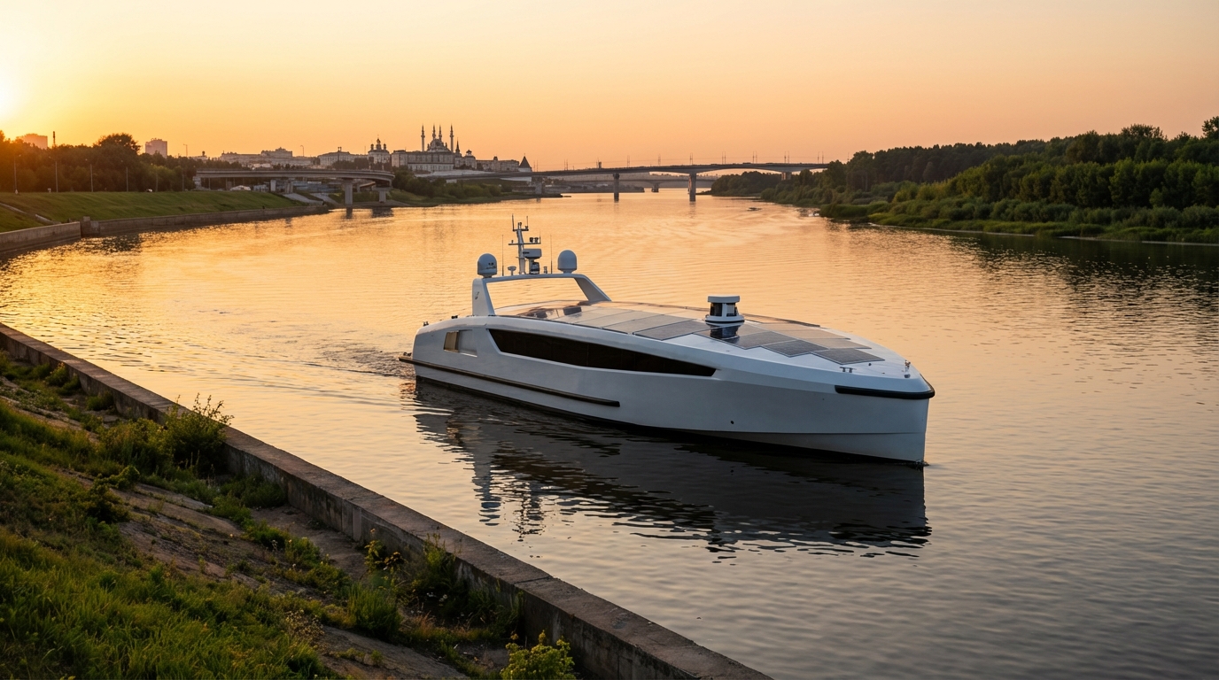 Автопилот и навигационные системы меняют управление речным транспортом в России