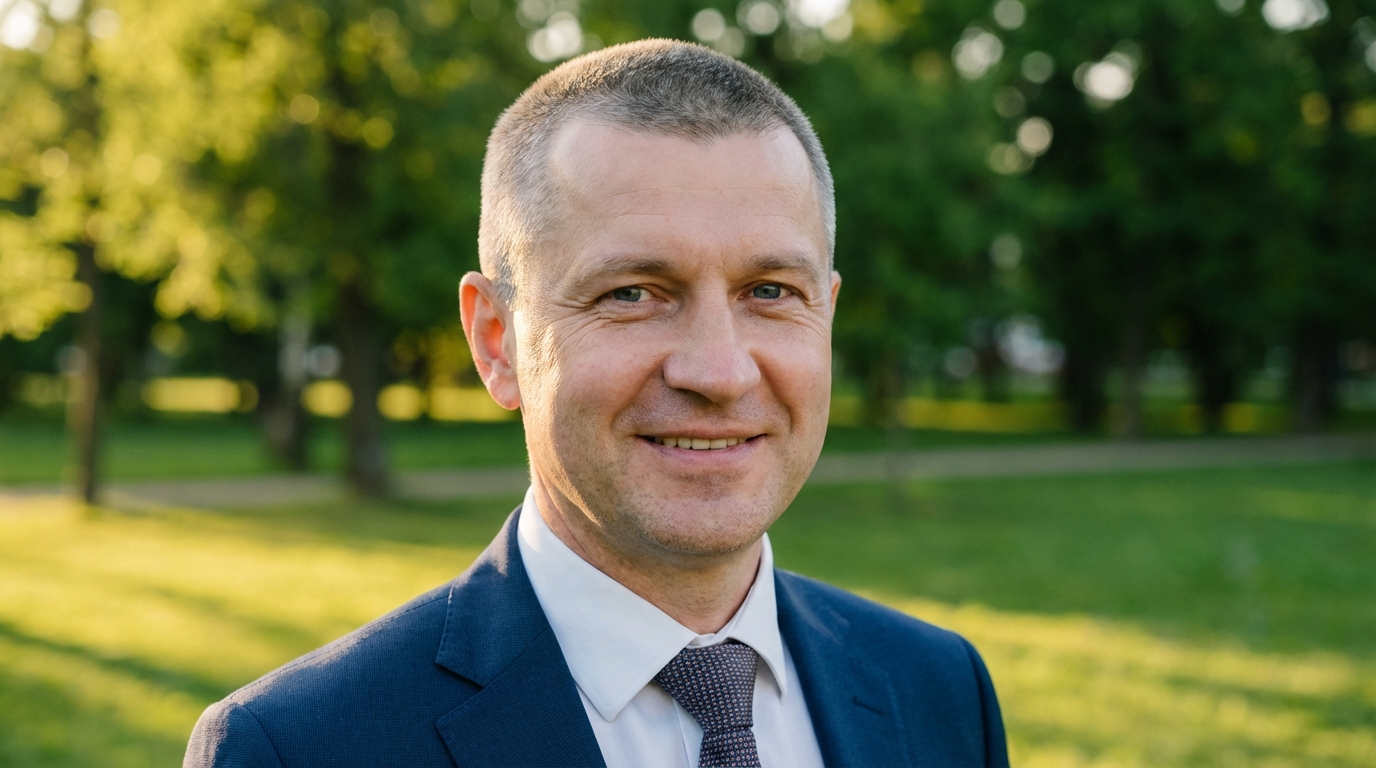 Дмитрий Козлов — портрет автора статьи в деловом стиле с улыбкой на фоне природы