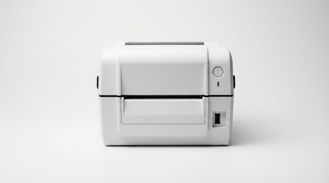 Фронтальный вид термопринтера TSC TE200