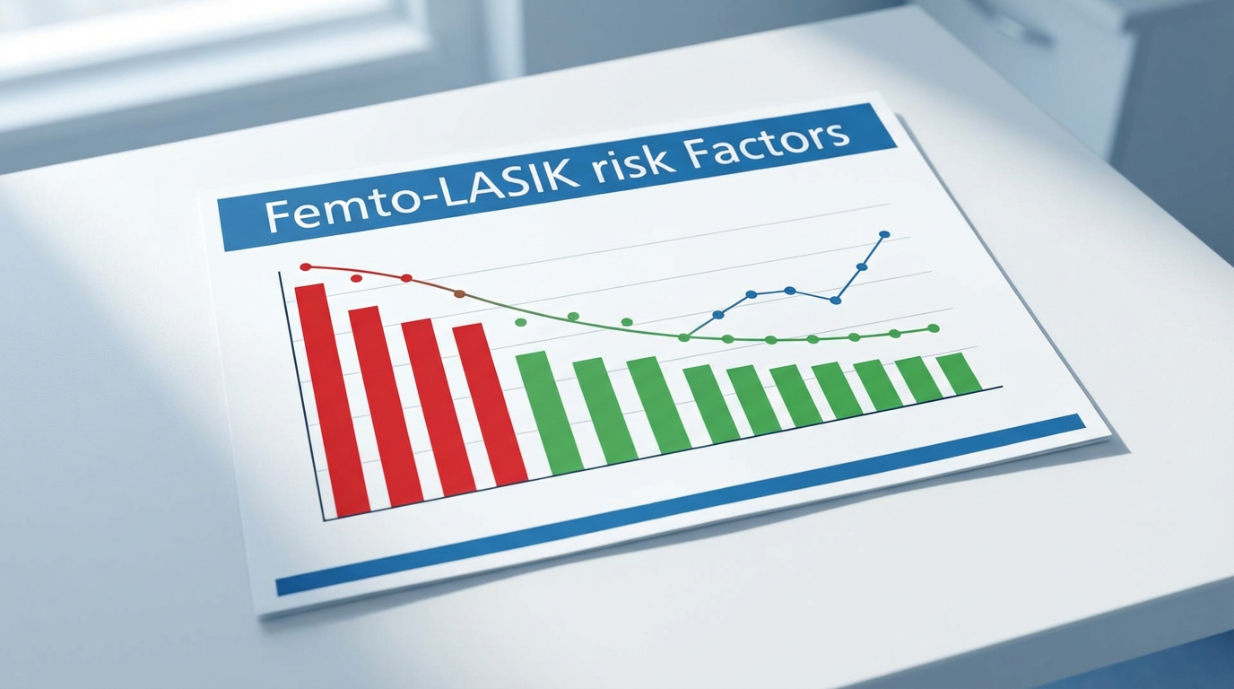 График факторов риска при Femto-LASIK