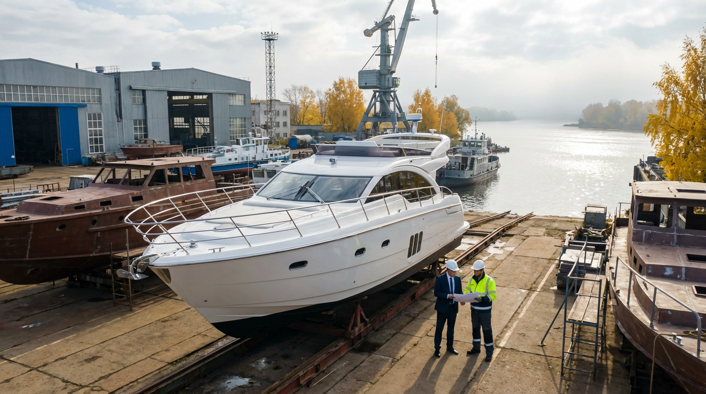 Выбор верфи для заказа лодки в России