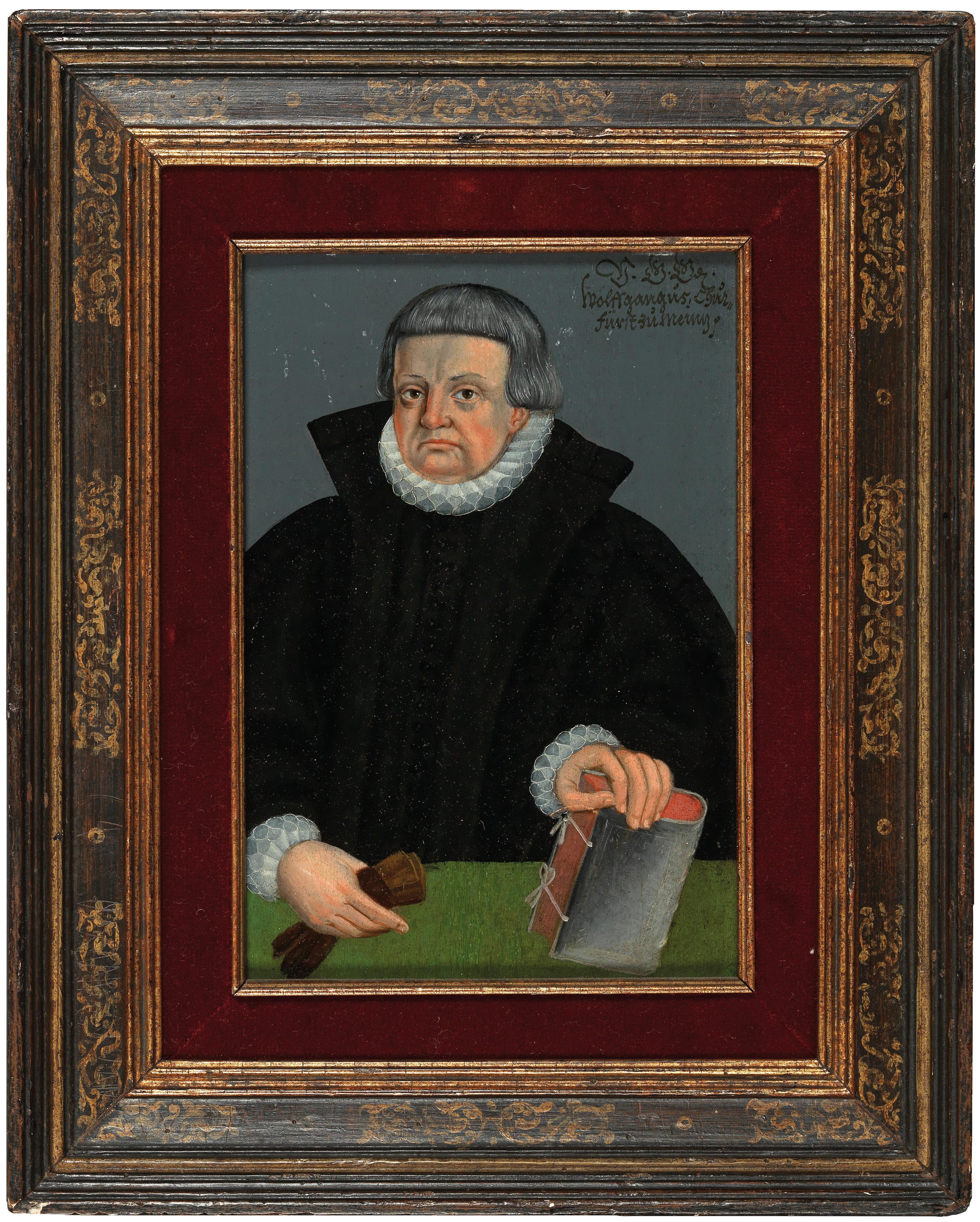 19 follower-of-lucas-cranach-i-Portrait of Wolfgang von Dalberg, Archbishop-Elector of Mainz,.jpg