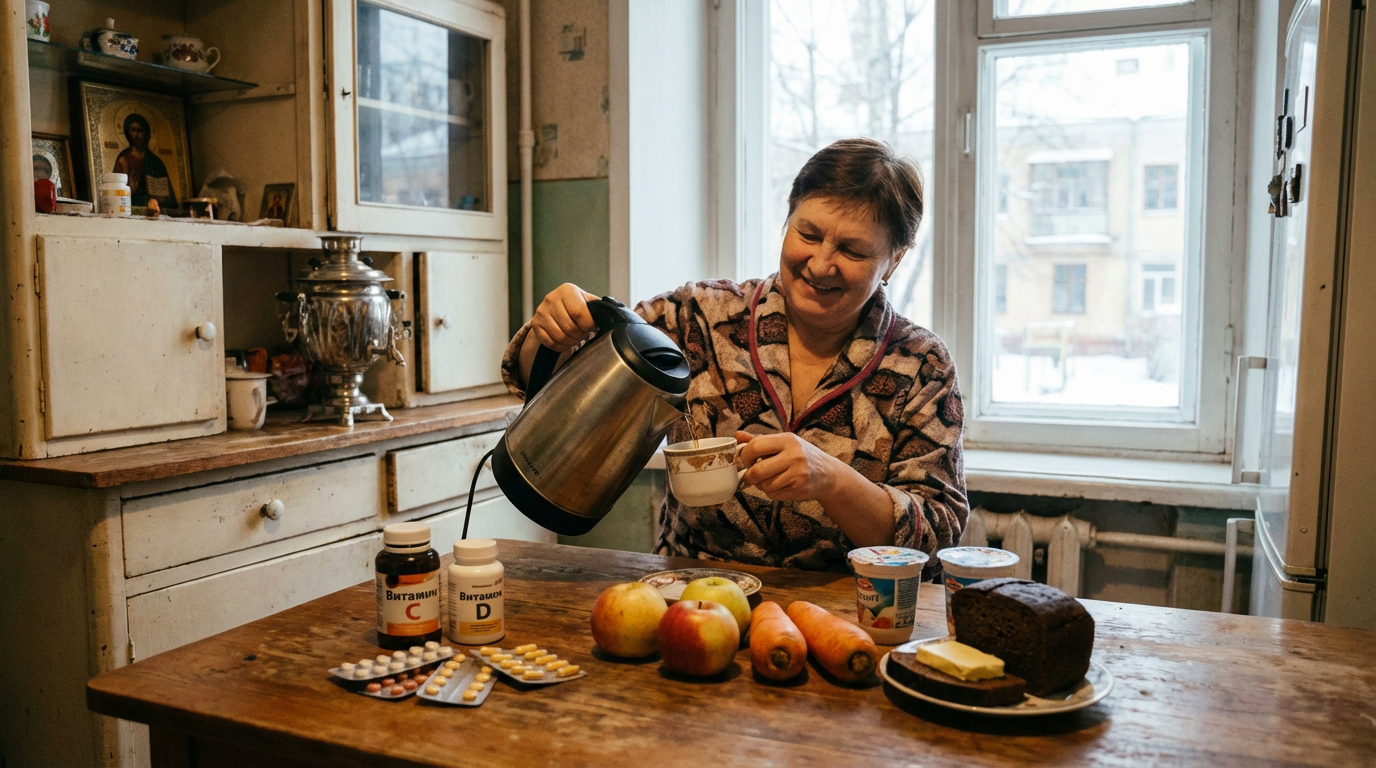 Применение витаминов в российском быту