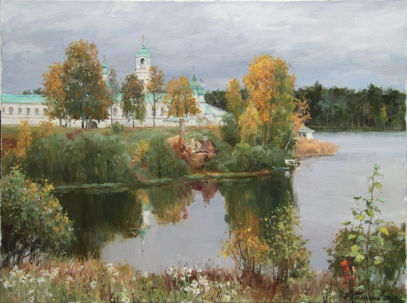 «Озеро Святое, Свирский монастырь».jpg