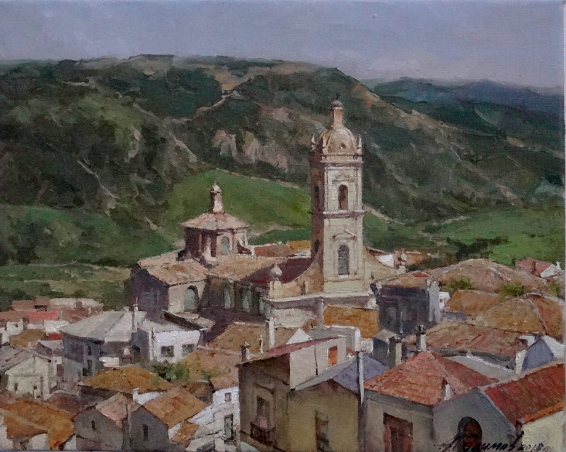 Над церковью Св. Микеле. Помарико..jpg