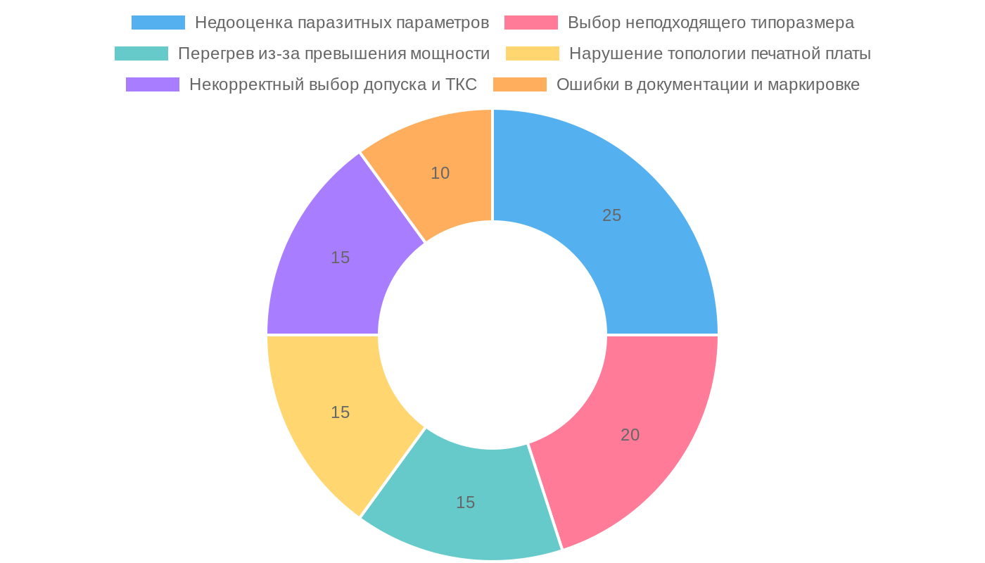 Основные ошибки при выборе чип-резисторов 22 Ом в измерительных фреймах